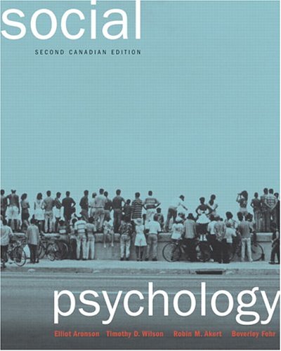 9780131200012: Social Psychology, Second Canadian Edition