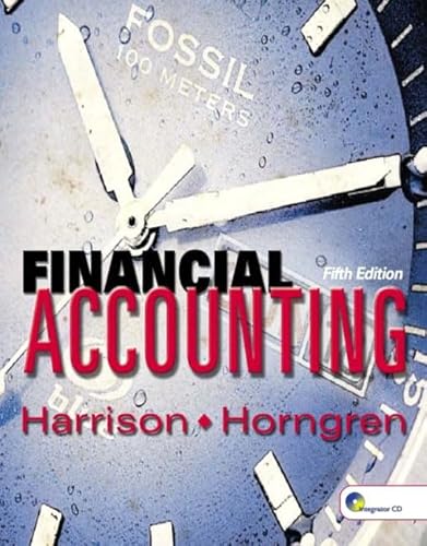 Stock image for Financial Accounting & Integrator Student CD Package, Fifth Edition for sale by HPB-Red