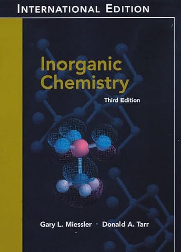 Beispielbild fr Inorganic Chemistry zum Verkauf von Better World Books Ltd