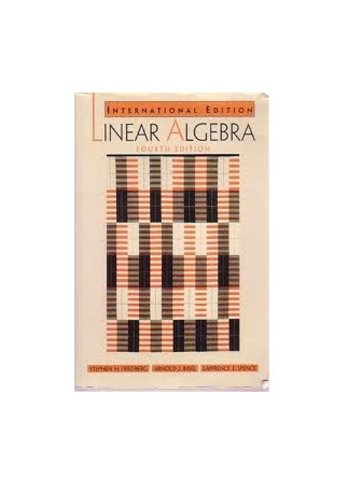 Beispielbild fr Linear Algebra: International Edition zum Verkauf von Phatpocket Limited