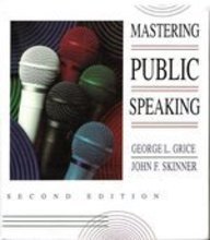 Beispielbild fr Mastering Public Speaking zum Verkauf von Mispah books