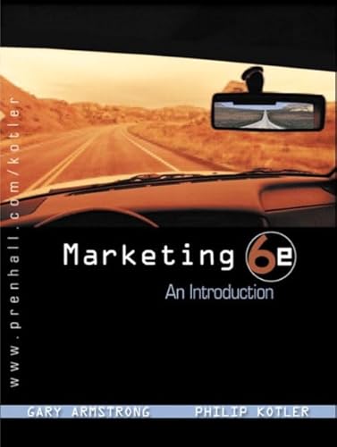 Stock image for Marketing: An Introduction: International Edition for sale by Ammareal