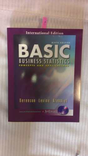 9780131206793: Basic Business Statistics 9/e (international edition)