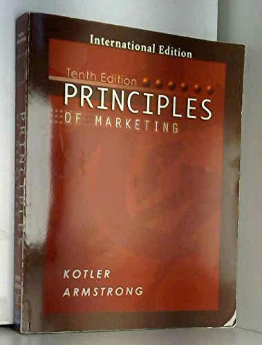 9780131212763: Principles of Marketing (International Edition)