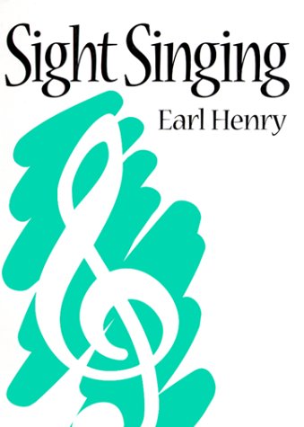 Sight Singing (9780131213364) by Henry, D. J.