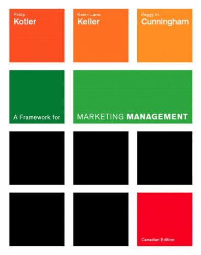 Beispielbild fr A Framework for Marketing Management, First Canadian Edition zum Verkauf von ThriftBooks-Dallas