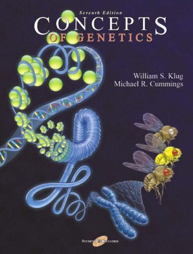 Concepts of Genetics (International Edition) (9780131214491) by Klug, William S.; Cummings, Michael R.