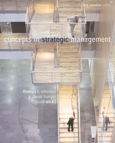 Beispielbild fr Concepts in Strategic Management zum Verkauf von Better World Books