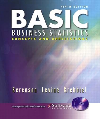 Stock image for Basic Business Statistics and Student CD-ROM: International Edition for sale by Ammareal