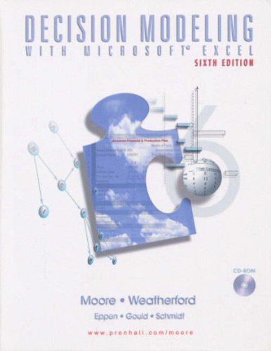 9780131218512: Decision Modeling with Microsoft Excel: International Edition