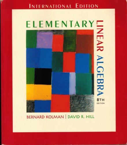 9780131219335: Elementary Linear Algebra: International Edition