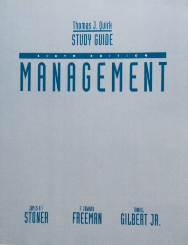 Imagen de archivo de Management Study Guide a la venta por MyLibraryMarket