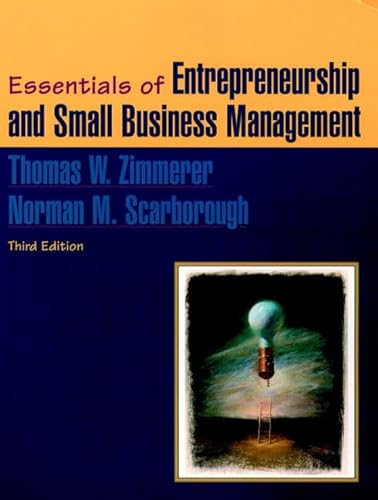 Stock image for Essentials of Entrepreneurship and Small Business Management (International Edition) for sale by WorldofBooks