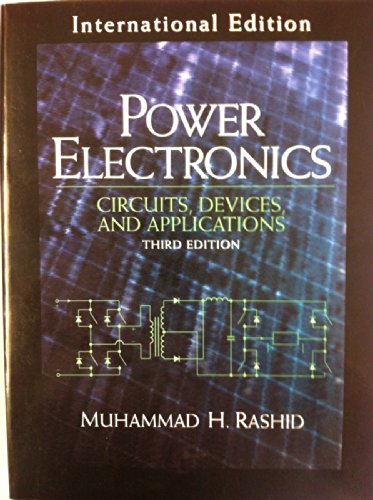 Beispielbild fr Power Electronics: Circuits, Devices and Applications: International Edition zum Verkauf von Buchpark
