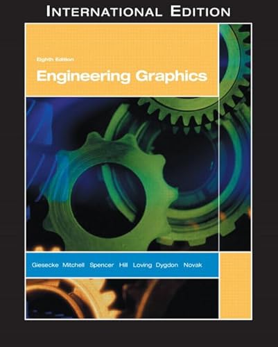 Imagen de archivo de Engineering Graphics: International Edition a la venta por Phatpocket Limited