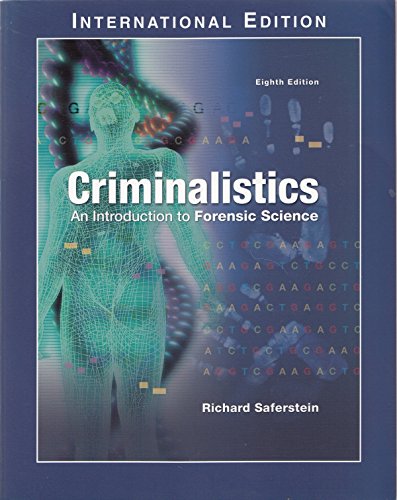 Stock image for Criminalistics: An Introduction to Forensic Science (College Version): International Edition for sale by WorldofBooks