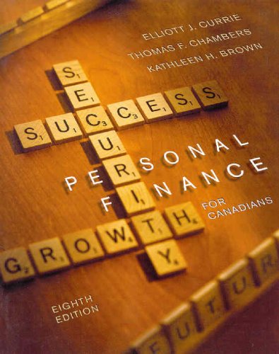 9780131228955: Personal Finance for Canadians