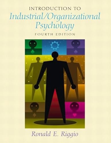 Imagen de archivo de Introduction to Industrial and Organizational Psychology: International Edition a la venta por medimops