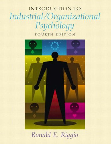 9780131229143: Introduction to Industrial/Organizational Psychology: International Edition