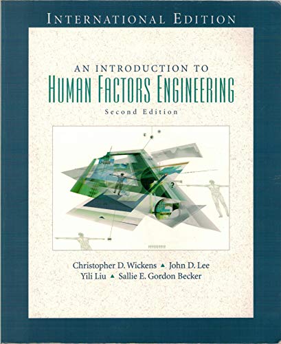 Stock image for Introduction to Human Factors Engineering: International Edition for sale by Phatpocket Limited