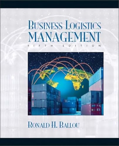 Imagen de archivo de Business Logistics Management: International Edition a la venta por Phatpocket Limited