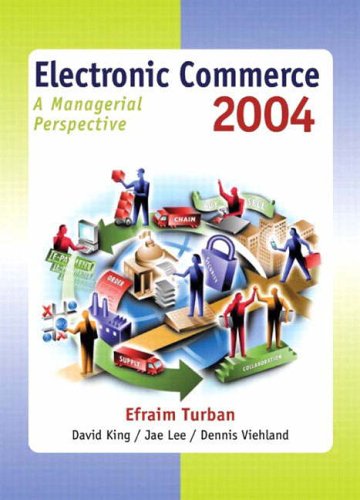 9780131230156: Electronic Commerce 2004: A Managerial Perspective: International Edition