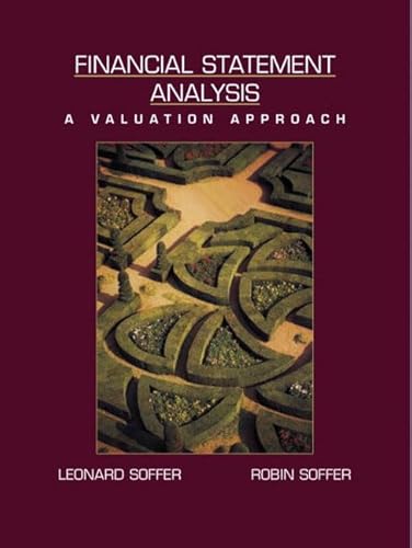 9780131230163: Financial Statement Analysis: A Valuation Approach: International Edition