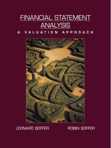 9780131230163: Financial Statement Analysis: A Valuation Approach: International Edition