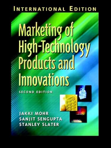 Stock image for Marketing of High-Technology Products and Innovations: International Edition for sale by Ammareal