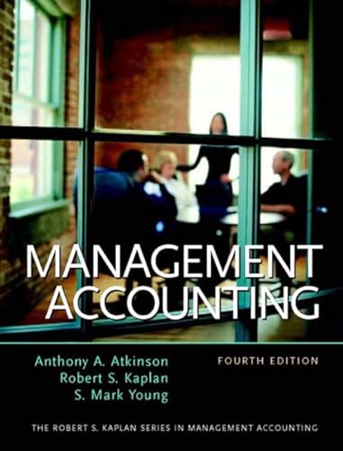 9780131230262: Management Accounting: International Edition