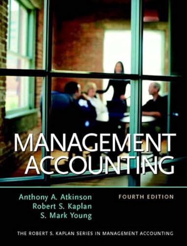 Stock image for Management Accounting: International Edition for sale by Cambridge Rare Books