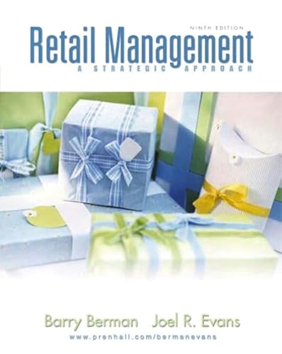 Stock image for Retail Management: A Strategic Approach (International Edition) for sale by medimops