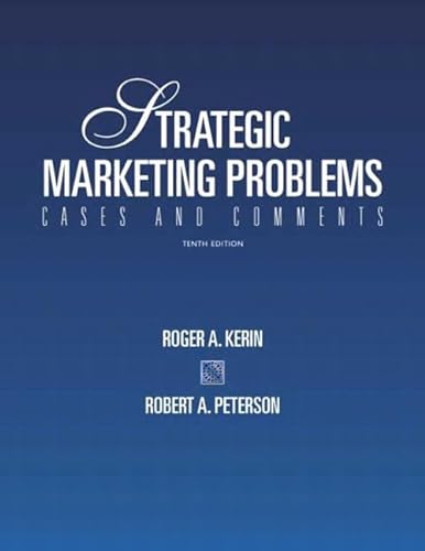 9780131230309: Strategic Marketing Problems: Cases and Comments: International Edition