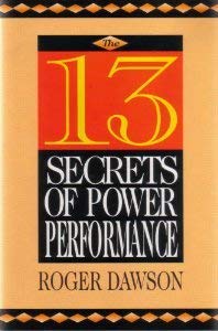 Beispielbild fr 13 Secrets of Power Performance zum Verkauf von Better World Books