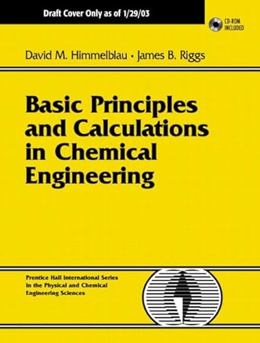 9780131233683: Basic Principles and Calculations in Chemical Engineering:International Edition