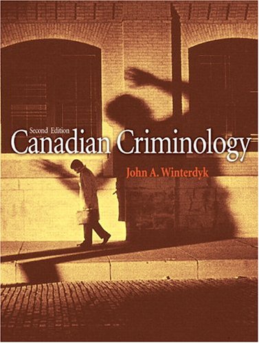 Stock image for Canadian Criminology for sale by Better World Books