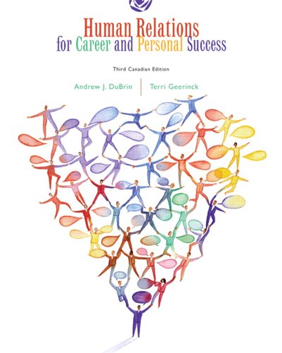 Stock image for Human Relations for Career and Personal Success, Third Canadian Edition (3rd Edition) for sale by ThriftBooks-Atlanta