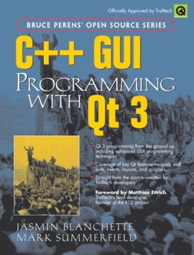 Imagen de archivo de C++ GUI Programming with Qt 3 a la venta por SecondSale