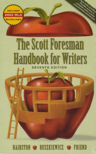 Beispielbild fr The Scott Foresman Handbook for Writers zum Verkauf von Wonder Book