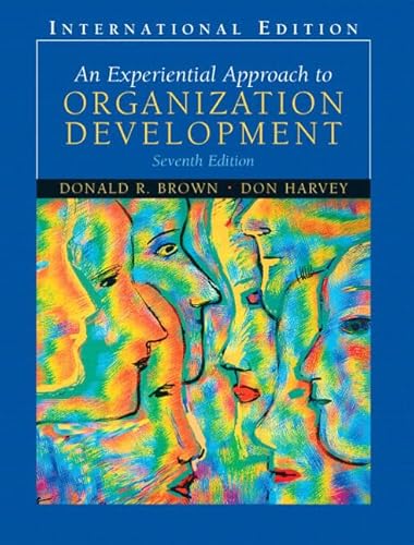 Stock image for An Experiential Approach to Organization Development (7th Edition) IE for sale by AwesomeBooks