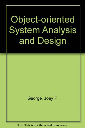 Beispielbild fr Object-Oriented System Analysis and Design: International Edition zum Verkauf von Phatpocket Limited