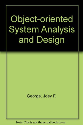 9780131248502: Object-Oriented System Analysis and Design: International Edition