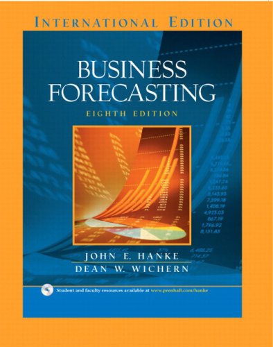 9780131248540: Business Forecasting and Student CD Package: International Edition