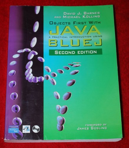 Stock image for Objects First With Java : A Practical Introduction Using BlueJ (2nd Edition) for sale by BookHolders