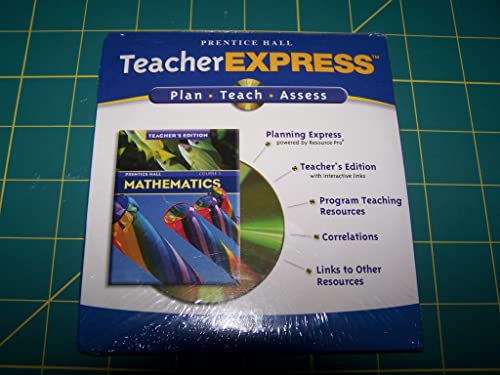 Stock image for Prentice Hall Mathematics Course 1 Interactive Teacher Express On CD-ROM: Original Wraps (2004 Copyright) for sale by ~Bookworksonline~