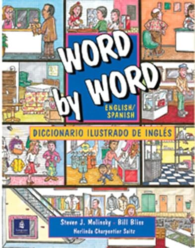 9780131258655: English/Spanish Edition, Word by Word Picture Dictionary