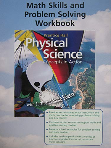 Imagen de archivo de Physical Science : Math Skills and Problem Solving Workbook a la venta por Better World Books