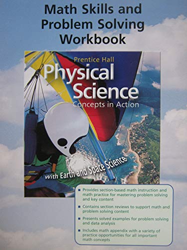 Stock image for Physical Science : Math Skills and Problem Solving Workbook for sale by Better World Books