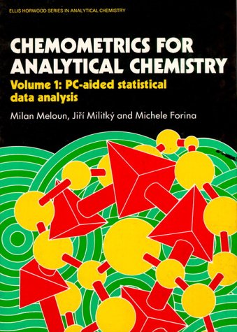 Imagen de archivo de Chemometrics for Analytical Chemistry: Pc-Aided Statistical Data Analysis a la venta por Ammareal