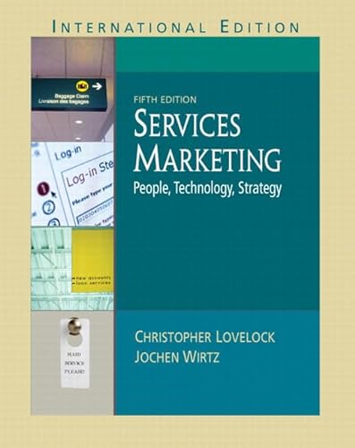 Stock image for Services Marketing: International Edition for sale by Anybook.com